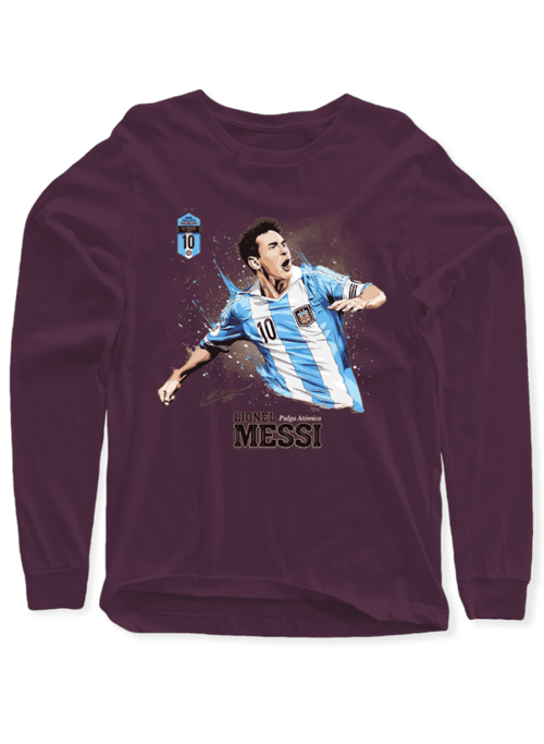 T-shirt à manches longues Messi - deslyshopping