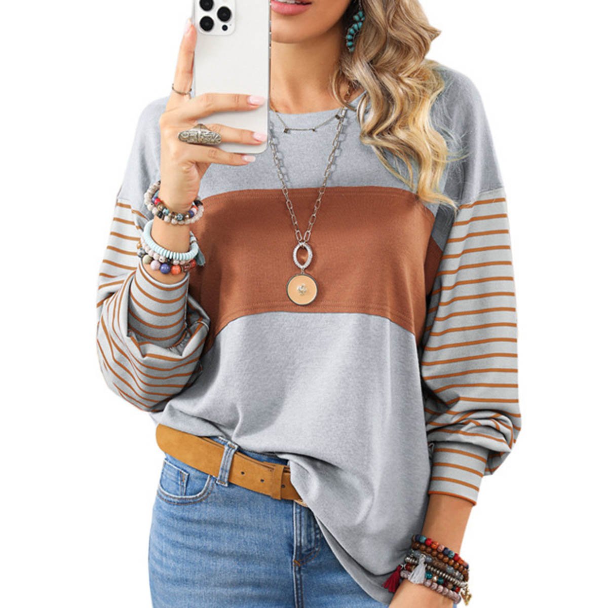 🖤 T-shirt Basique Rayé 🖤 - deslyshopping