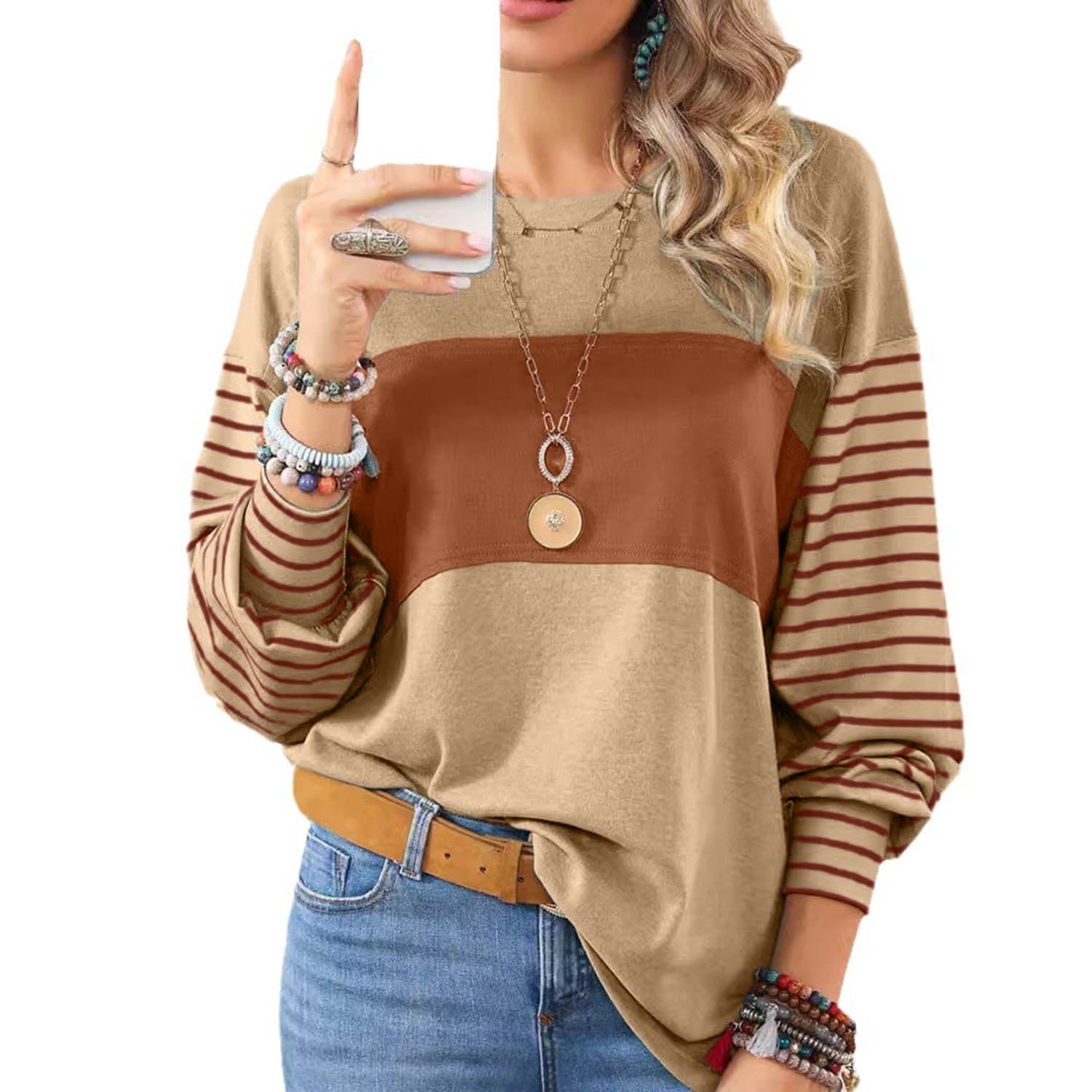 🖤 T-shirt Basique Rayé 🖤 - deslyshopping