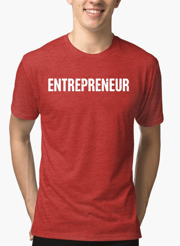 T-shirt Entrepreneur Manches Courtes Chiné - deslyshopping