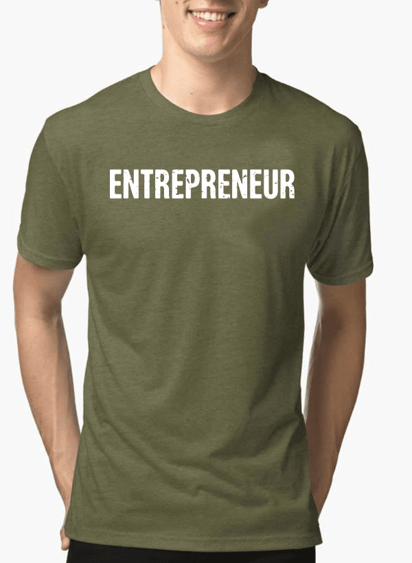 T-shirt Entrepreneur Manches Courtes Chiné - deslyshopping