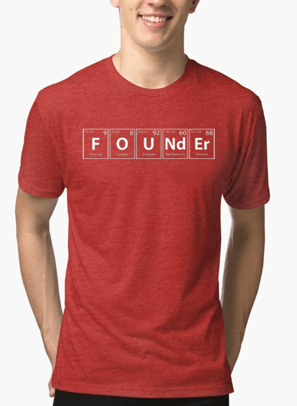 T-shirt Founder à Manches Courtes – 100 % Coton, Confort Optimal - deslyshopping