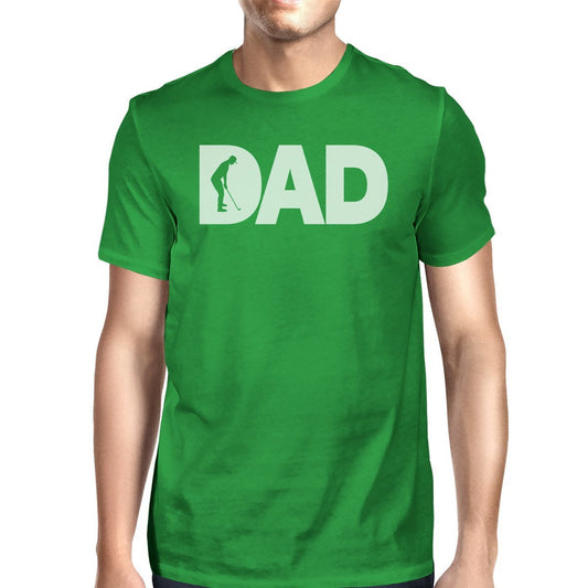 T-shirt Graphique Vert Dad Golf - deslyshopping