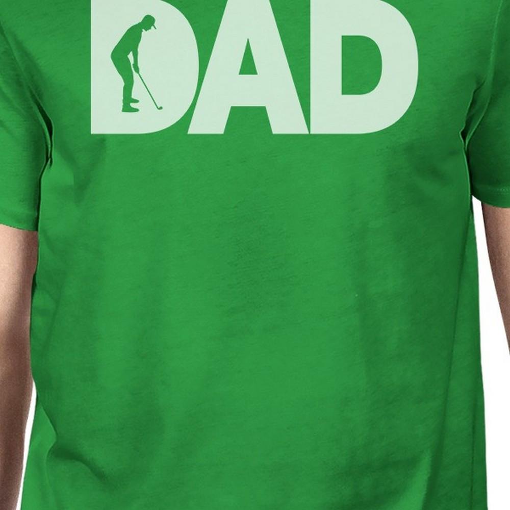T-shirt Graphique Vert Dad Golf - deslyshopping