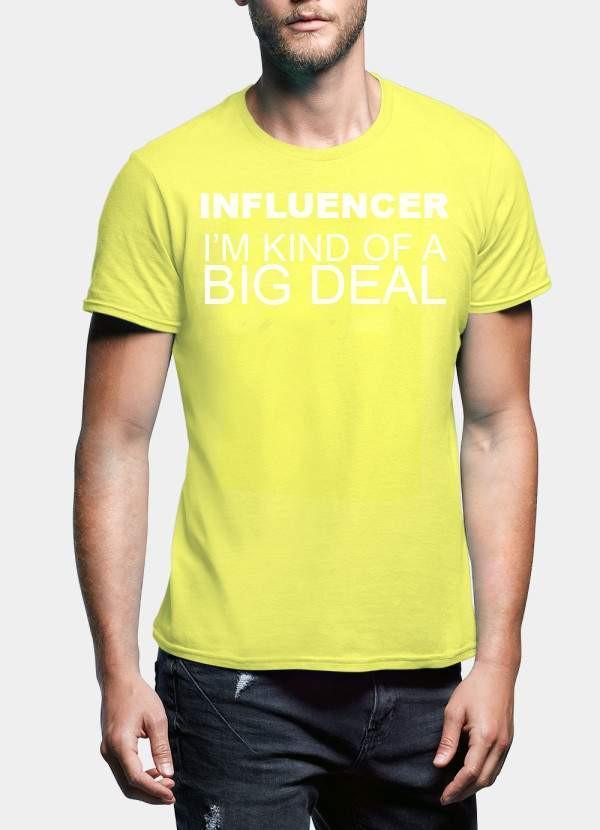 🔥 T-shirt "INFLUENCERS BIG DEAL" - deslyshopping