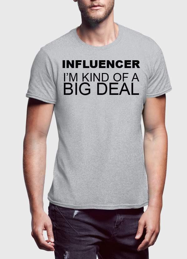 🔥 T-shirt "INFLUENCERS BIG DEAL" - deslyshopping