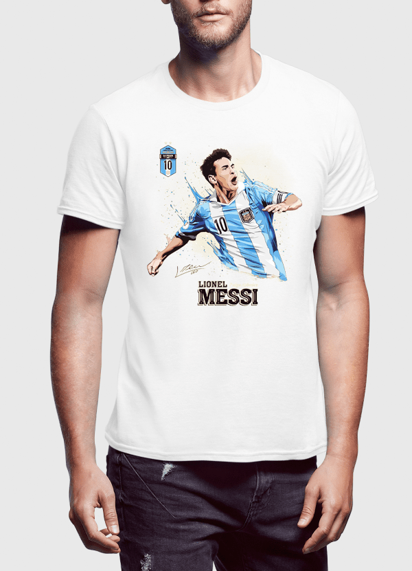 T-shirt Messi à Manches Courtes - deslyshopping