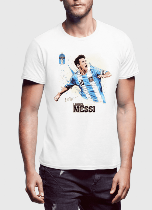T-shirt Messi à Manches Courtes - deslyshopping