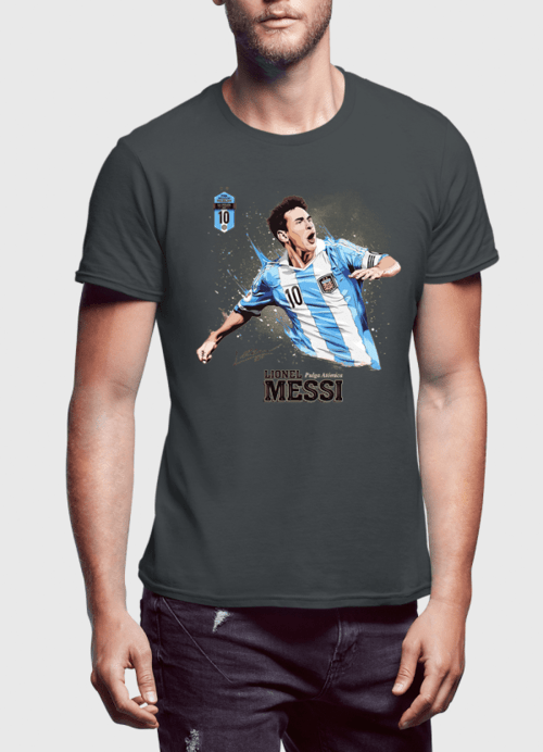 T-shirt Messi à Manches Courtes - deslyshopping