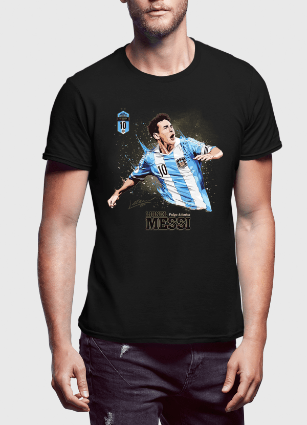 T-shirt Messi à Manches Courtes - deslyshopping