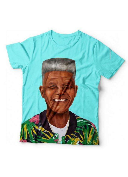 T-shirt Nelson Mandela – "L’éducation est l’arme la plus puissante" - deslyshopping
