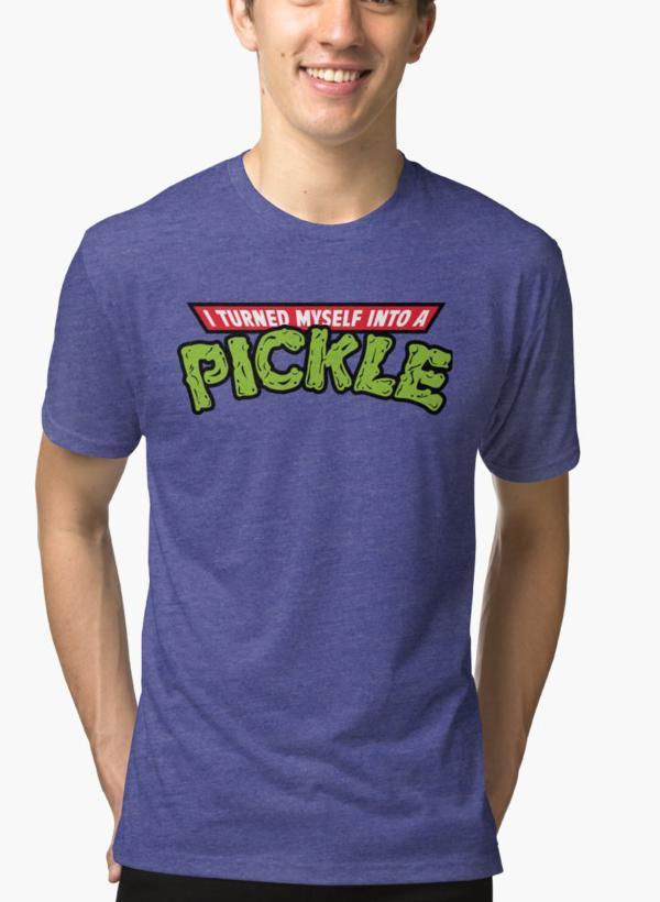 🟣 T-shirt "Pickle Purple - deslyshopping