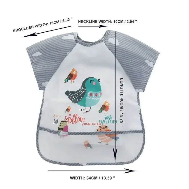 Tablier imperméable pour bébé (0 - 3 ans) - deslyshopping