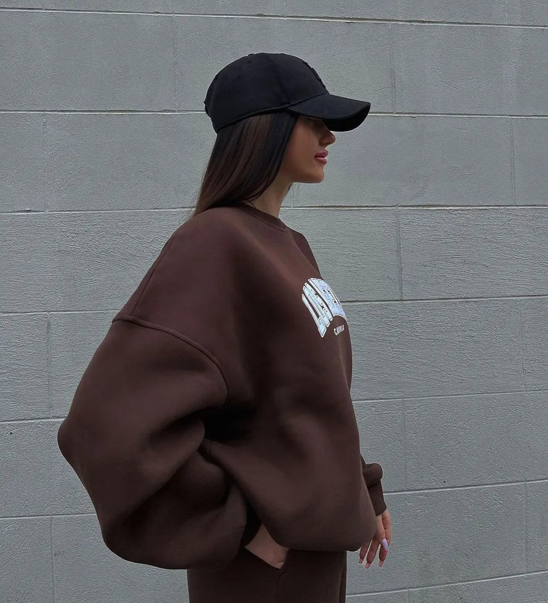 Tenue deux pièces décontractée hiver - deslyshopping