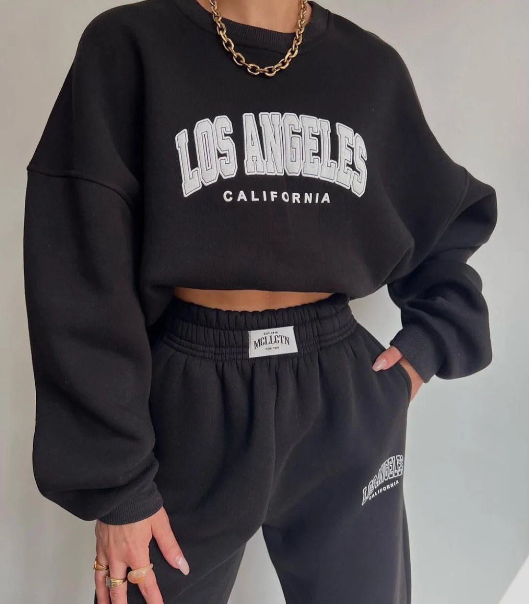 Tenue deux pièces décontractée hiver - deslyshopping