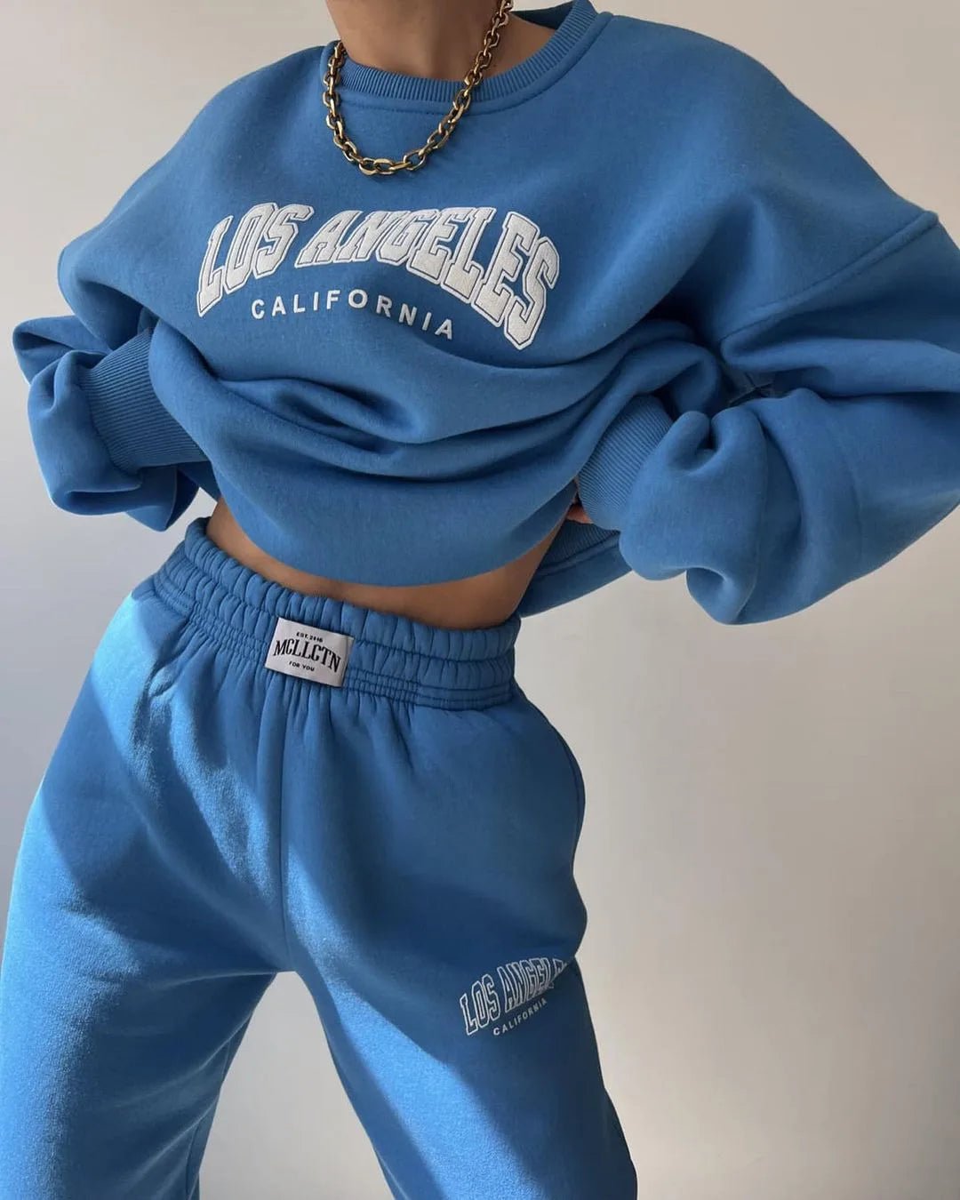 Tenue deux pièces décontractée hiver - deslyshopping