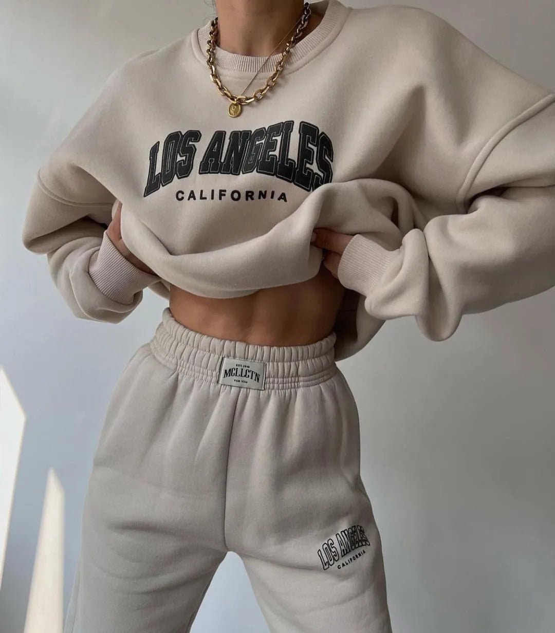 Tenue deux pièces décontractée hiver - deslyshopping