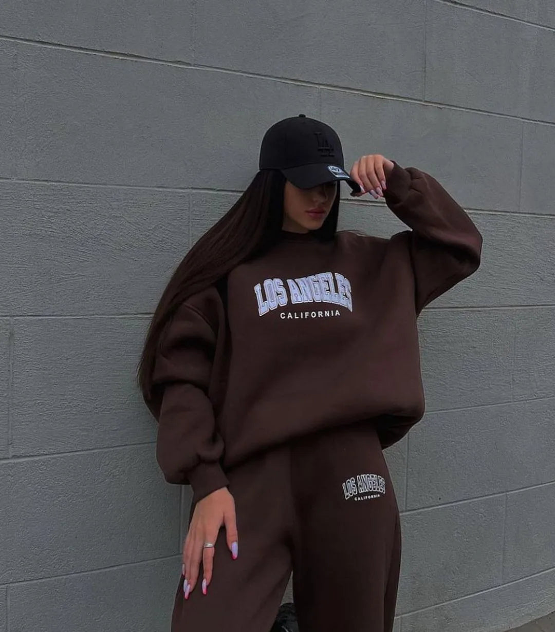 Tenue deux pièces décontractée hiver - deslyshopping