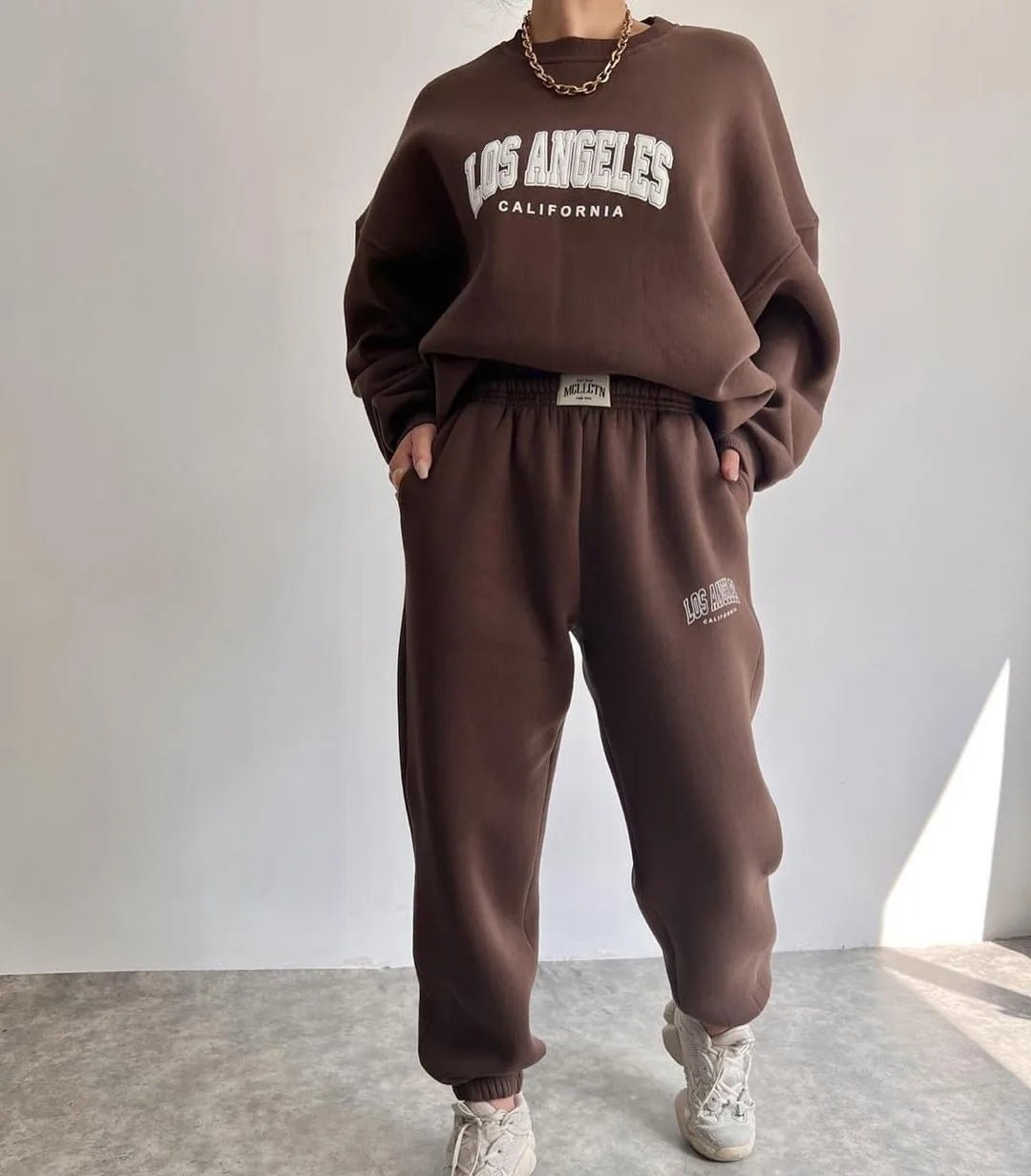 Tenue deux pièces décontractée hiver - deslyshopping