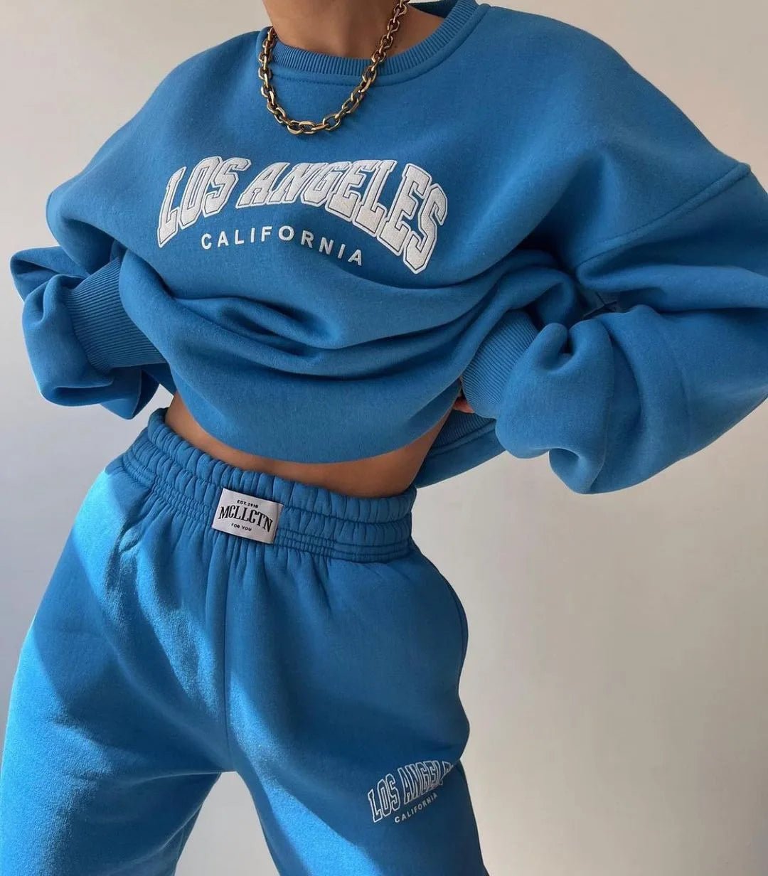 Tenue deux pièces décontractée hiver - deslyshopping