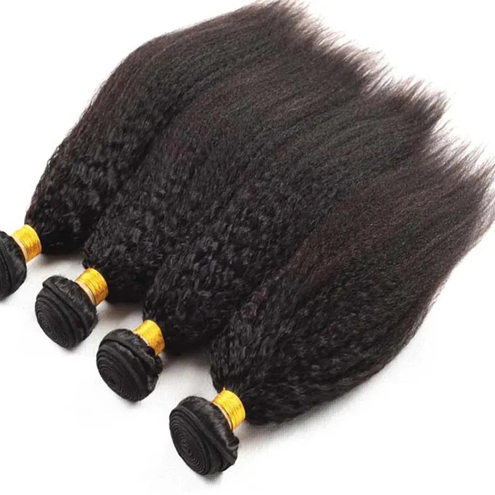 Tissage en lot de cheveux humains brésiliens Yaki - deslyshopping