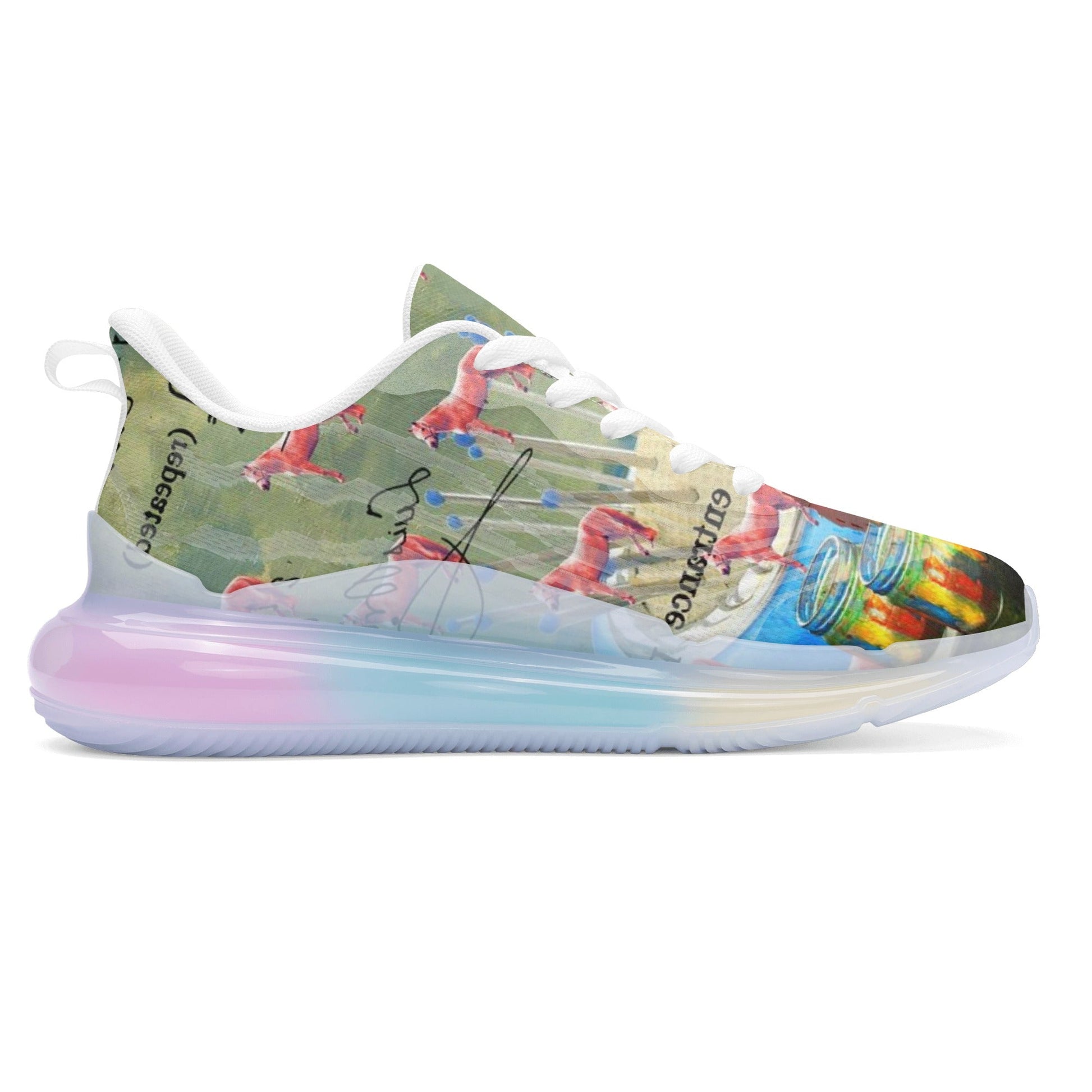 👟 Unisexe Pastel Translucide Air Sole Running - deslyshopping