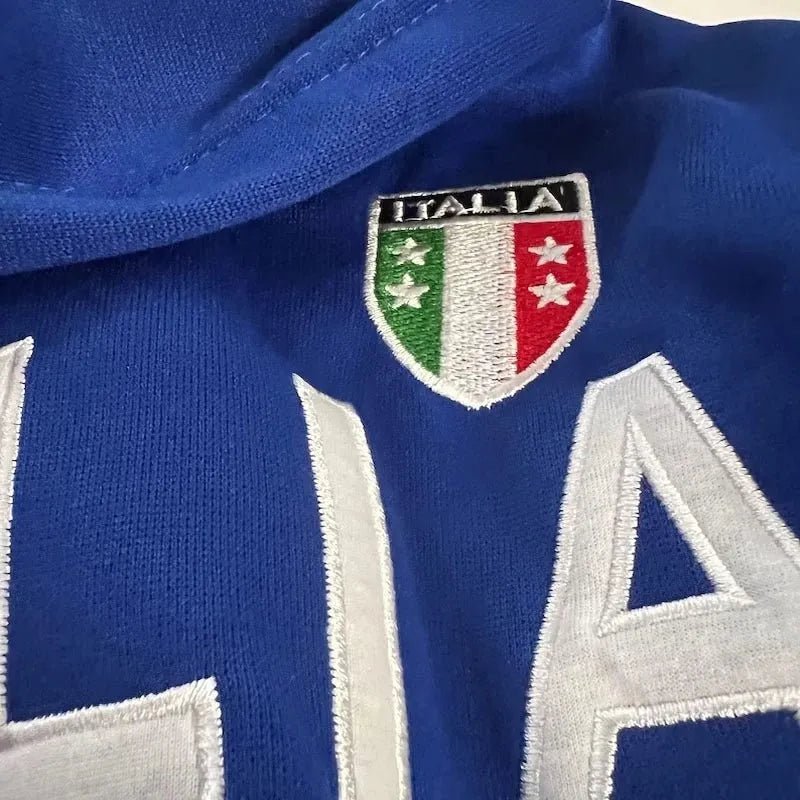 Veste à capuche à motif brodé Italie Y2k - deslyshopping