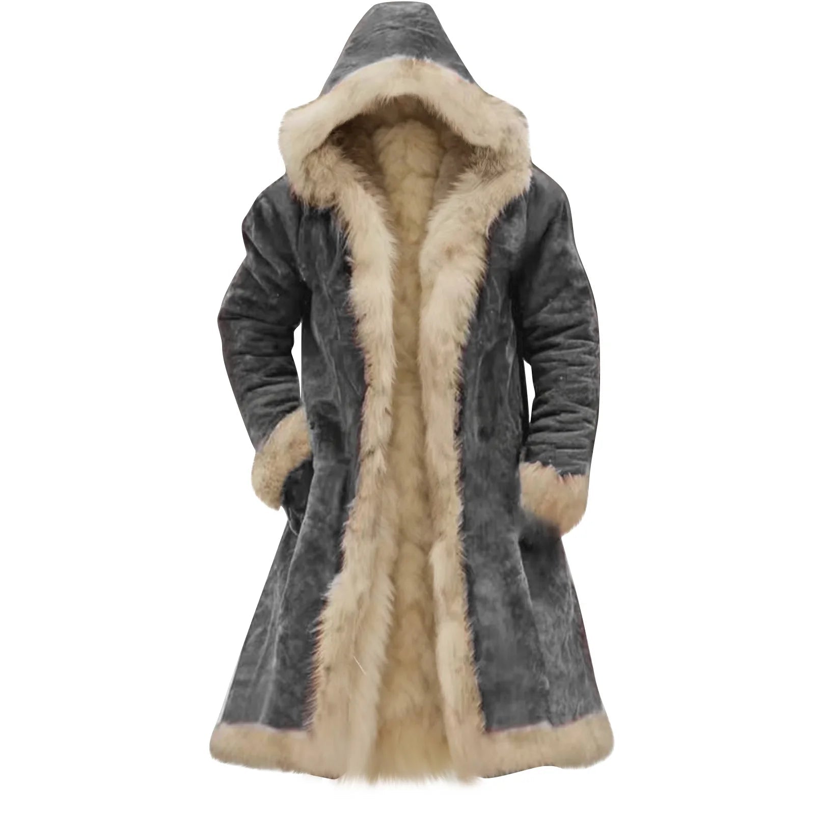 Veste d’Hiver Longue Homme – Manteau Oversize à Capuche - deslyshopping