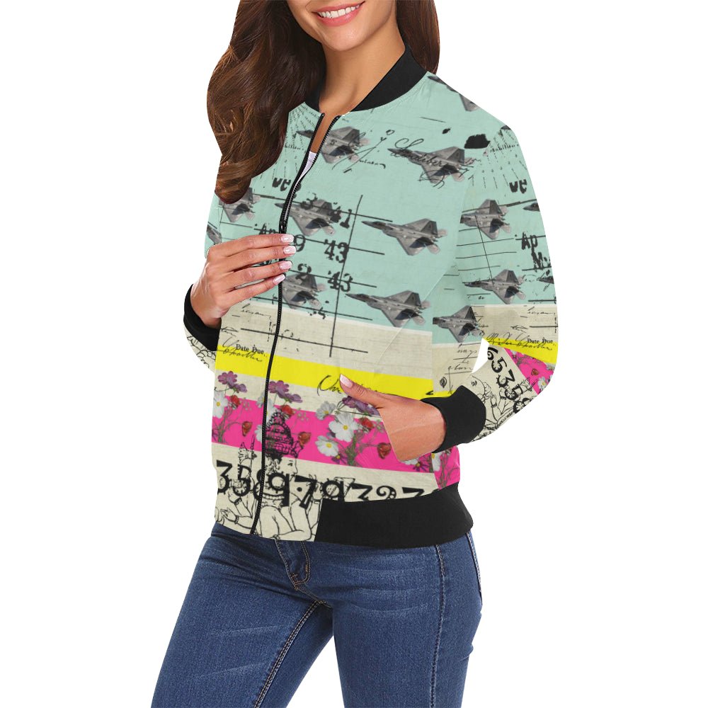 🌸 Veste Imprimée Intégral FLOWER POWER II - deslyshopping