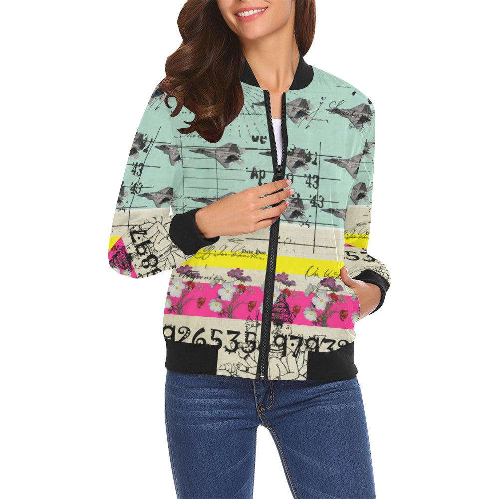 🌸 Veste Imprimée Intégral FLOWER POWER II - deslyshopping