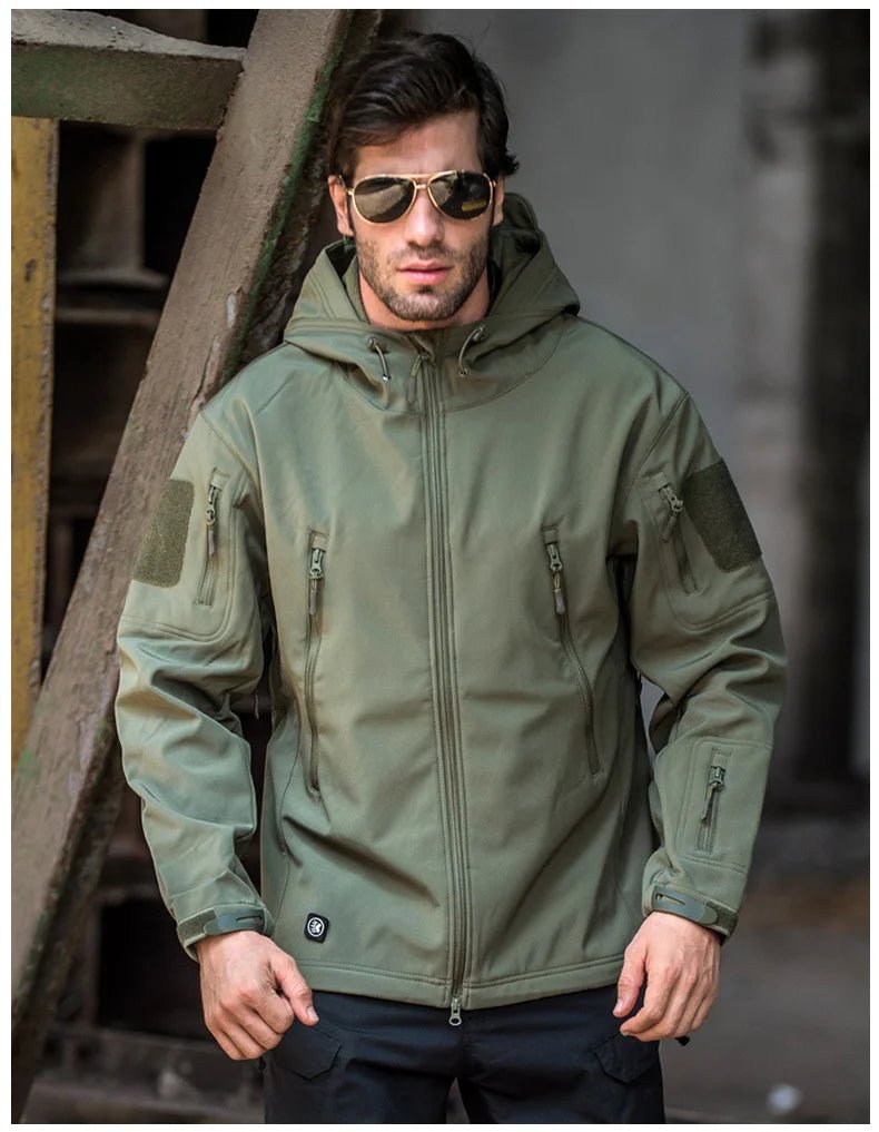 Veste tactique outdoor peau de requin - deslyshopping