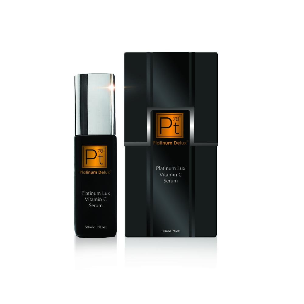 Vitamine C Platinum Lux – Éclat, Fermeté & Jeunesse 💎🌿 - deslyshopping
